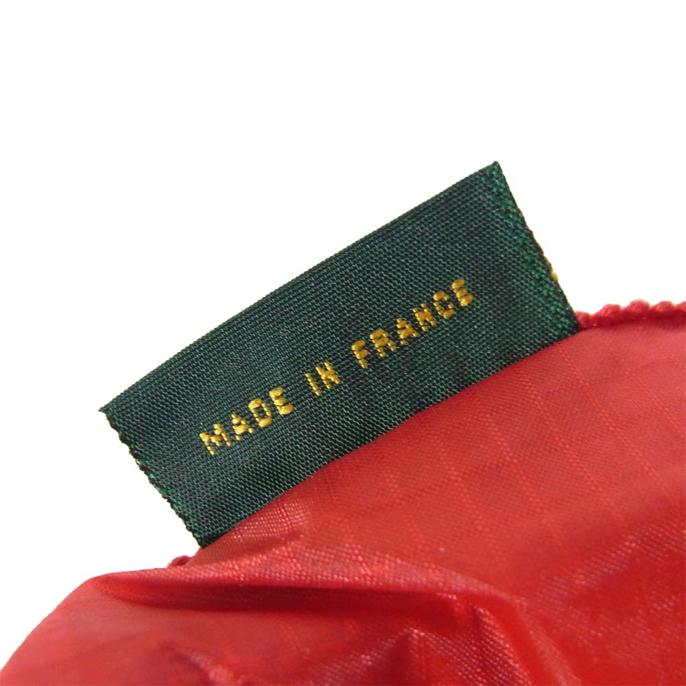Herve Chapelier エルベ・シャプリエ パラシュート クロス ポーチ レッド【新古品】【未使用】【中古】