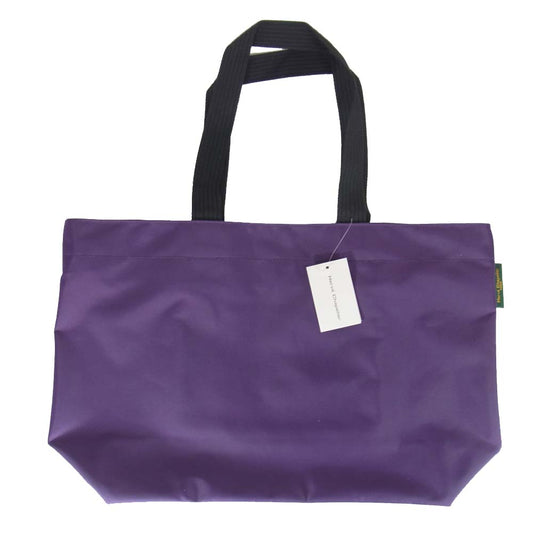 Herve Chapelier エルベ・シャプリエ 1024N ナイロン スクエア トート バッグ パープル系【新古品】【未使用】【中古】