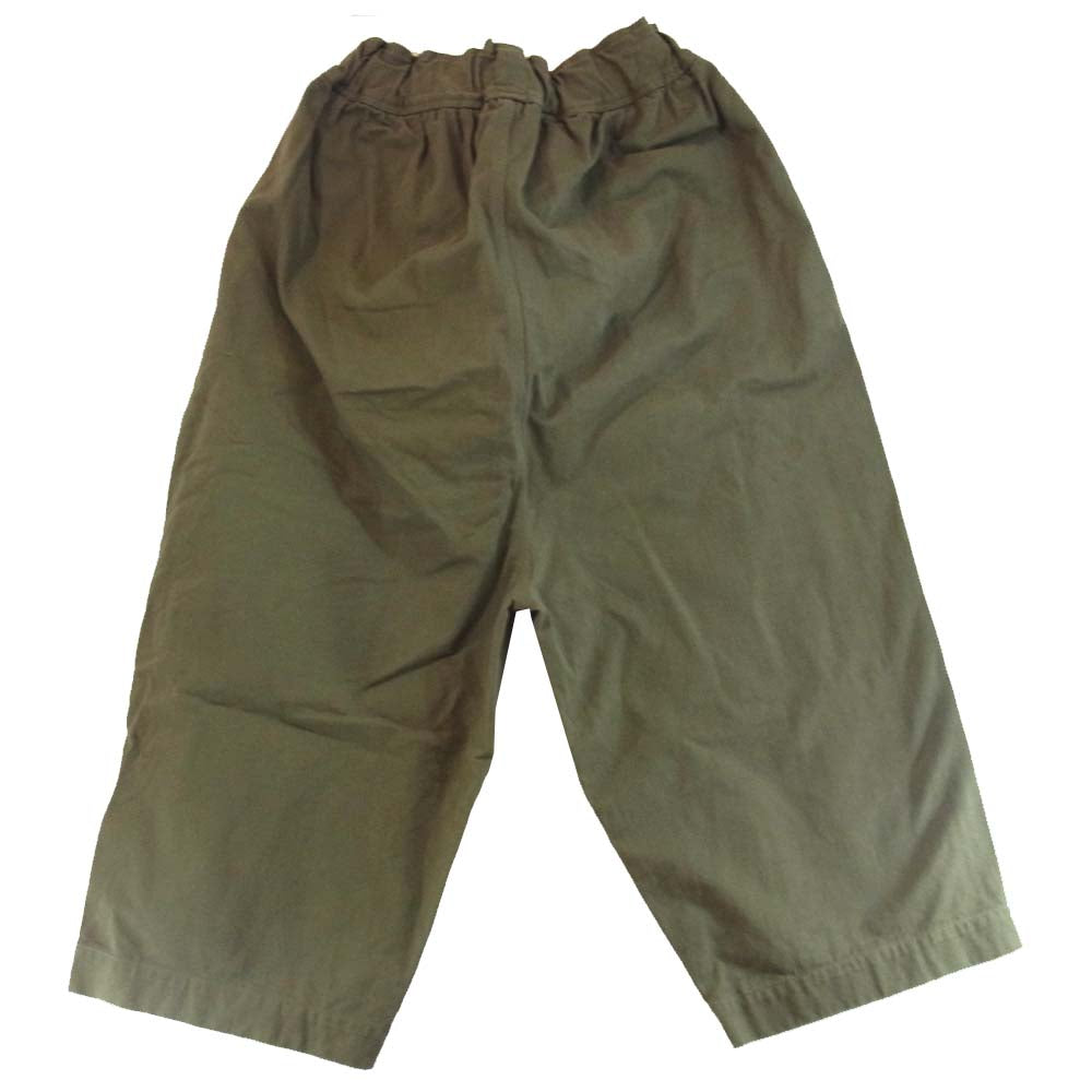 フィルマム FR064PF コットン ワイド パンツ カーキ系 XS【中古】