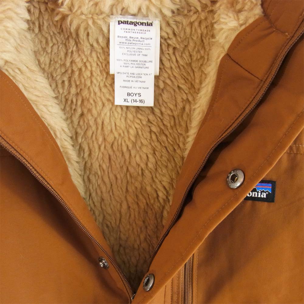 patagonia パタゴニア 68460FA14 Boys' Infurno Jacket ボーイズ インファーノ ジャケット ブラウン系 XL【中古】