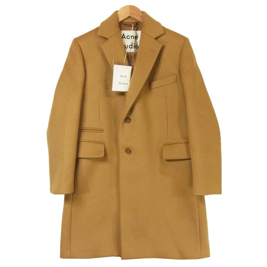 ACNE STUDIOS アクネストゥディオズ FN-WN-OUTW000001 ウール チェスター コート ポルトガル製 ブラウン系 36【中古】