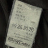 バックラッシュ 1708-03 レザー 2B テーラード ジャケット 牛革 日本製 ブラック系 S【中古】