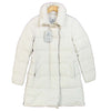 WOOLRICH ウールリッチ WWOU0294 QUILTED VAIL COAT キルティング ベイル サイドジップ コート オフホワイト系 S【極上美品】【中古】