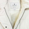 WOOLRICH ウールリッチ WWOU0294 QUILTED VAIL COAT キルティング ベイル サイドジップ コート オフホワイト系 S【極上美品】【中古】