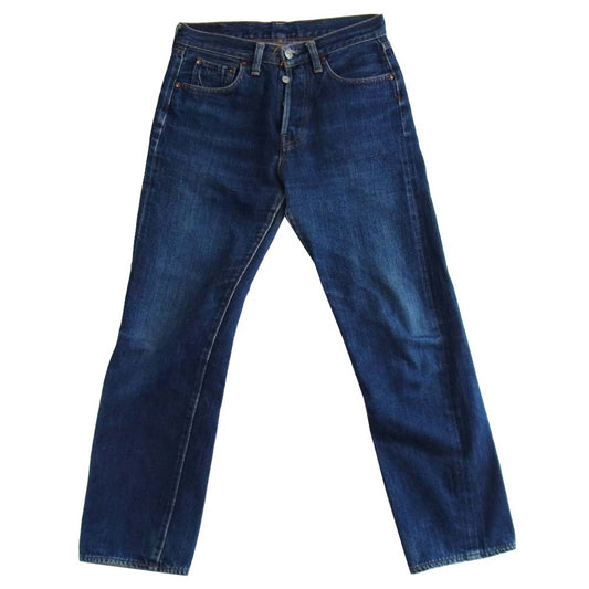 Denime ドゥニーム ストレート デニム ボタンフライ インディゴブルー系 29【中古】