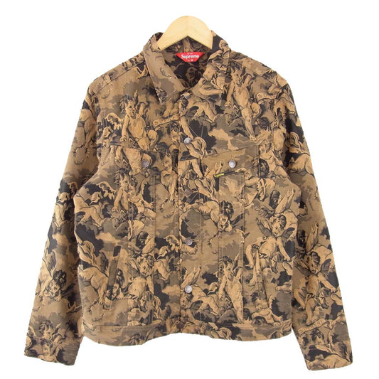 Supreme シュプリーム 16AW Cherub Trucker Jacket ケルビム トラッカー ジャケット マルチカラー系 M【中古】