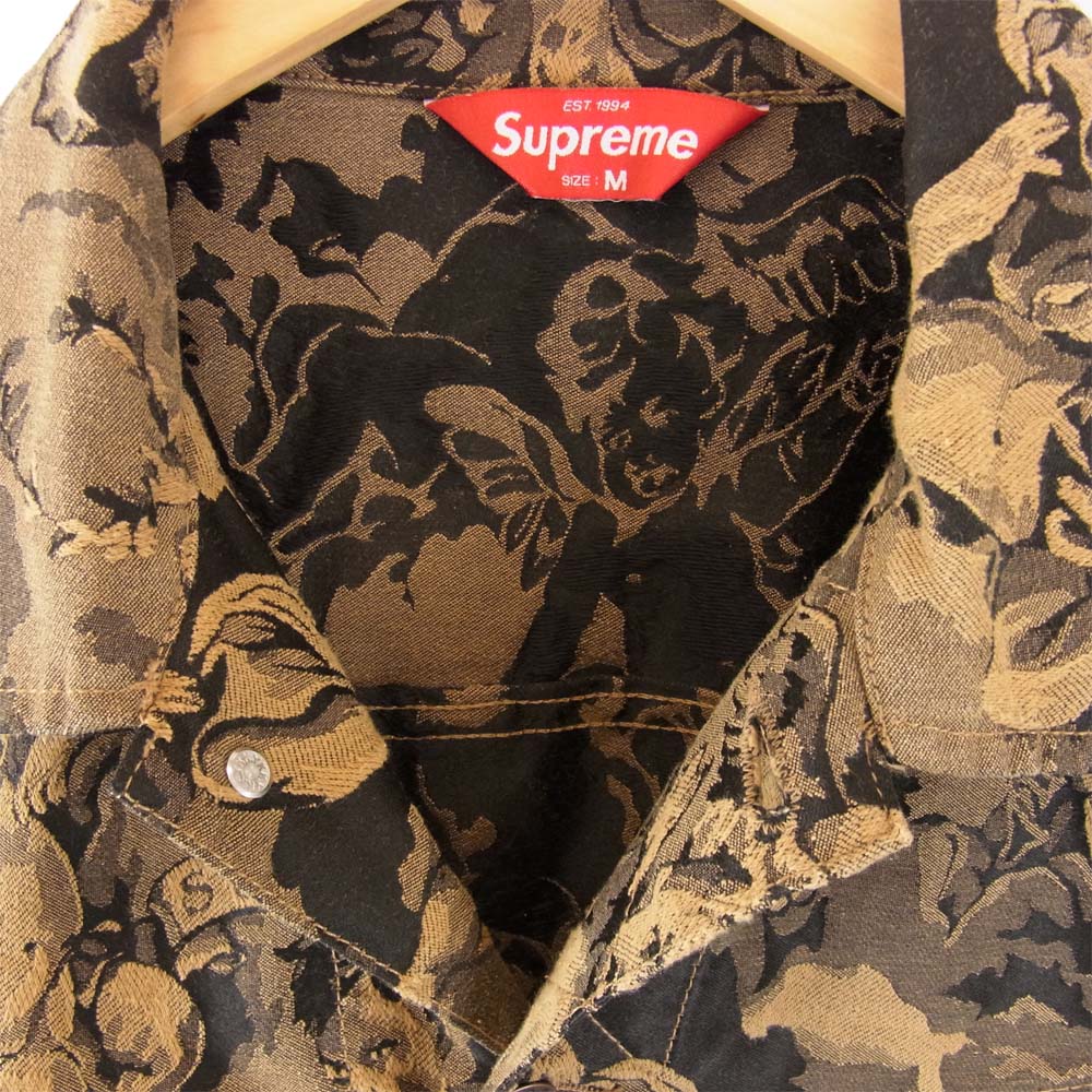 Supreme シュプリーム 16AW Cherub Trucker Jacket ケルビム トラッカー ジャケット マルチカラー系 M【中古】