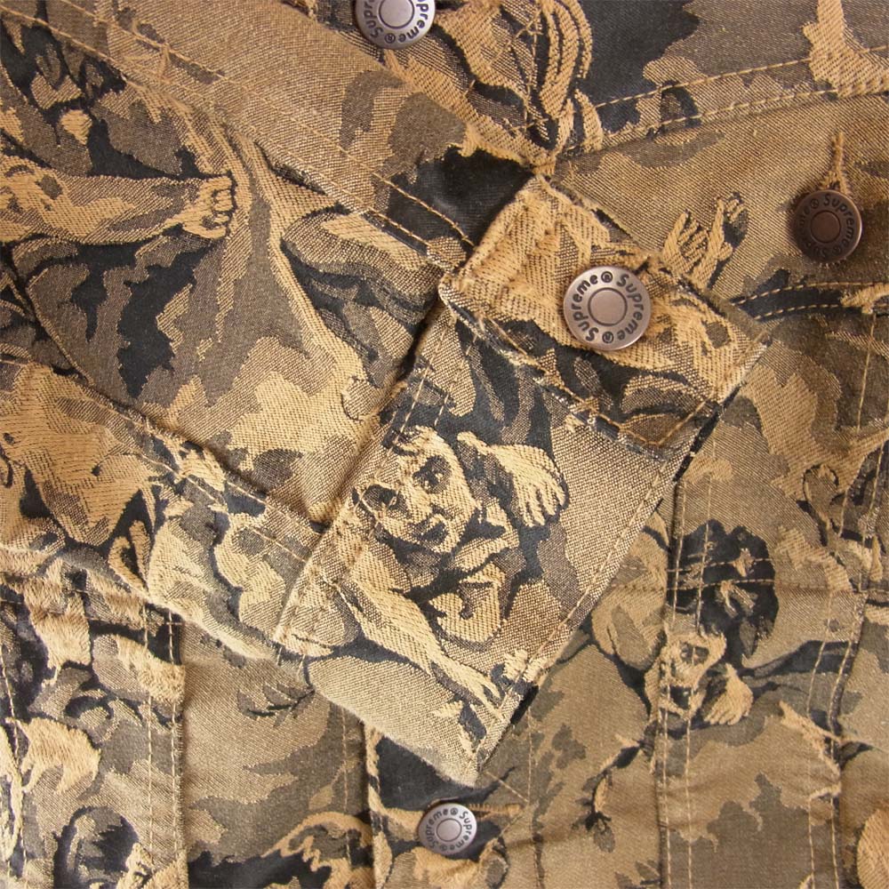 Supreme シュプリーム 16AW Cherub Trucker Jacket ケルビム トラッカー ジャケット マルチカラー系 M【中古】