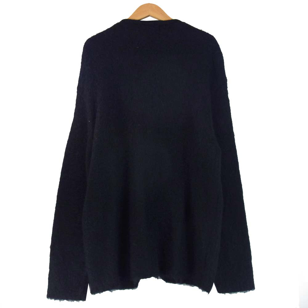 TENDERLOIN テンダーロイン T-MOHAIR CARDIGAN モヘア ニット カーディガン  ブラック系【美品】【中古】