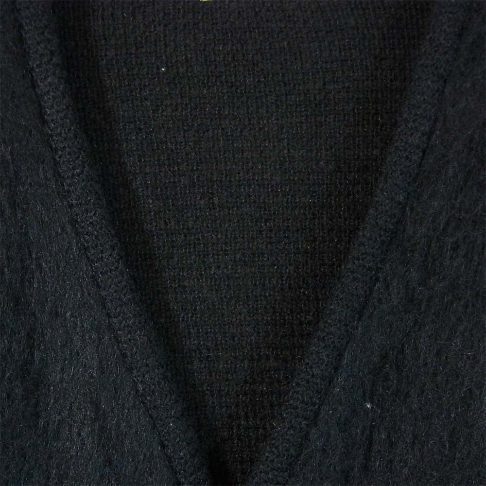 TENDERLOIN テンダーロイン T-MOHAIR CARDIGAN モヘア ニット カーディガン  ブラック系【美品】【中古】