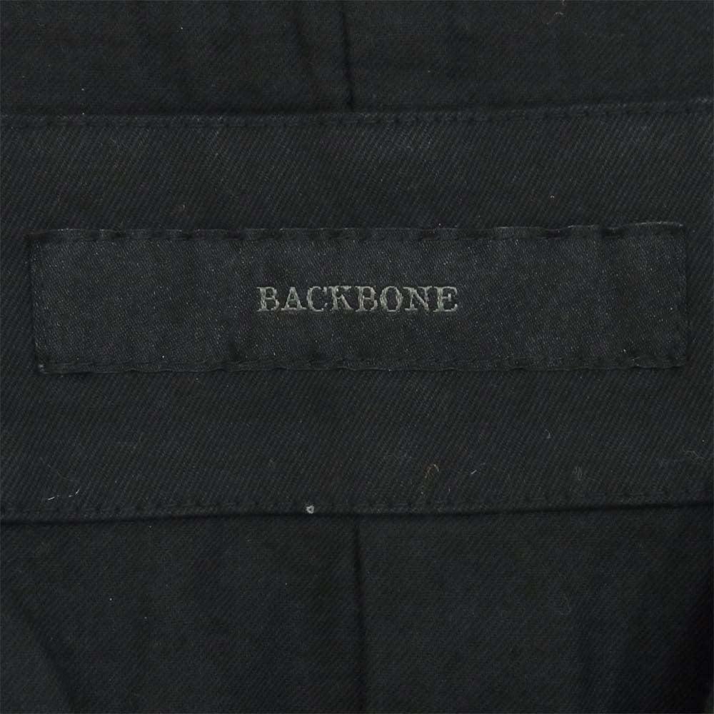 BACKBONE バックボーン BB13SS-V12 MICROTEX ベスト ブラック系 S【中古】