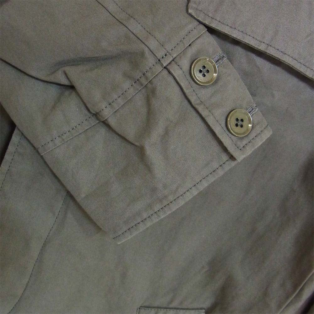 Yohji Yamamoto ヨウジヤマモト POUR HOMME プールオム 19SS HH-J61-045 08SS'REPLICA スタンドカラー ミリタリー コート グレー系 2【中古】