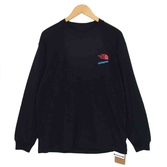 THE NORTH FACE ノースフェイス NT32032 L/S Extreme Tee ロング スリーブ エクストリーム ティー  ブラック系 L【中古】