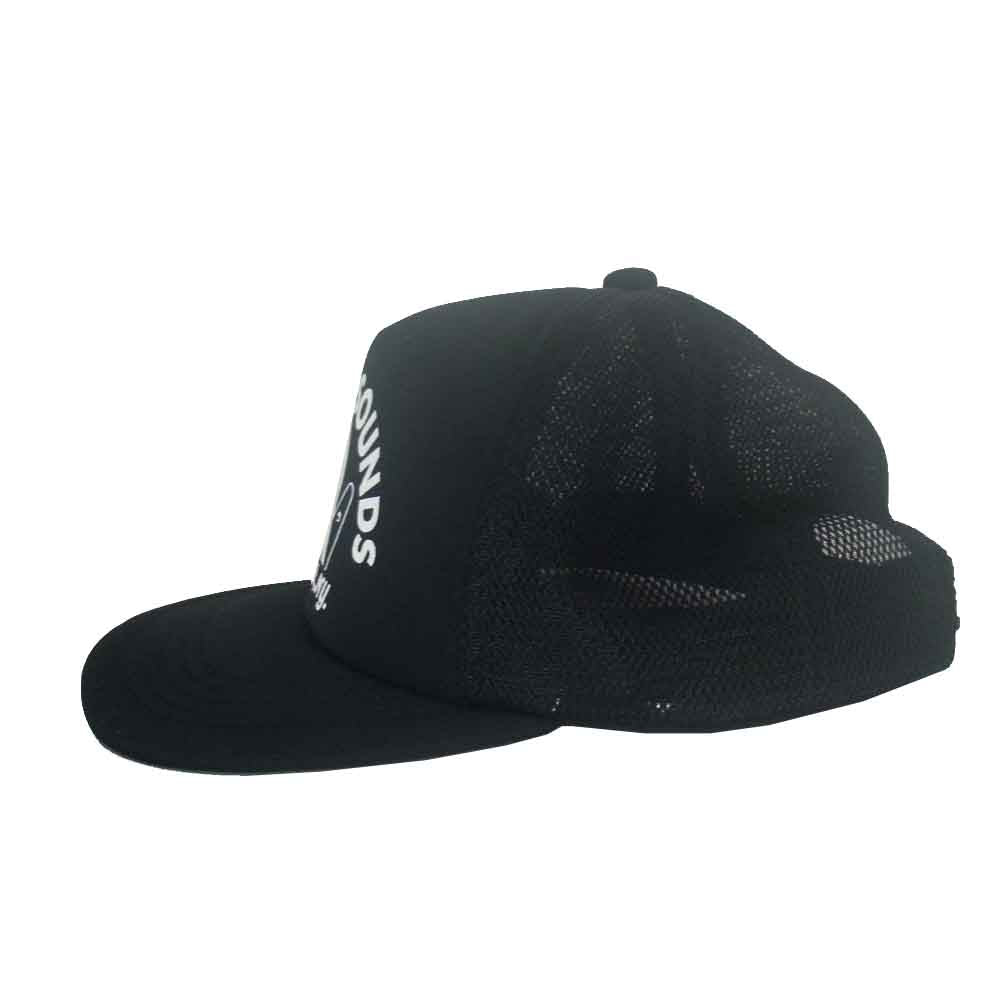 HYSTERIC GLAMOUR ヒステリックグラマー 0262QH01 HYSTERIC SOUNDS メッシュ キャップ  ブラック系【中古】