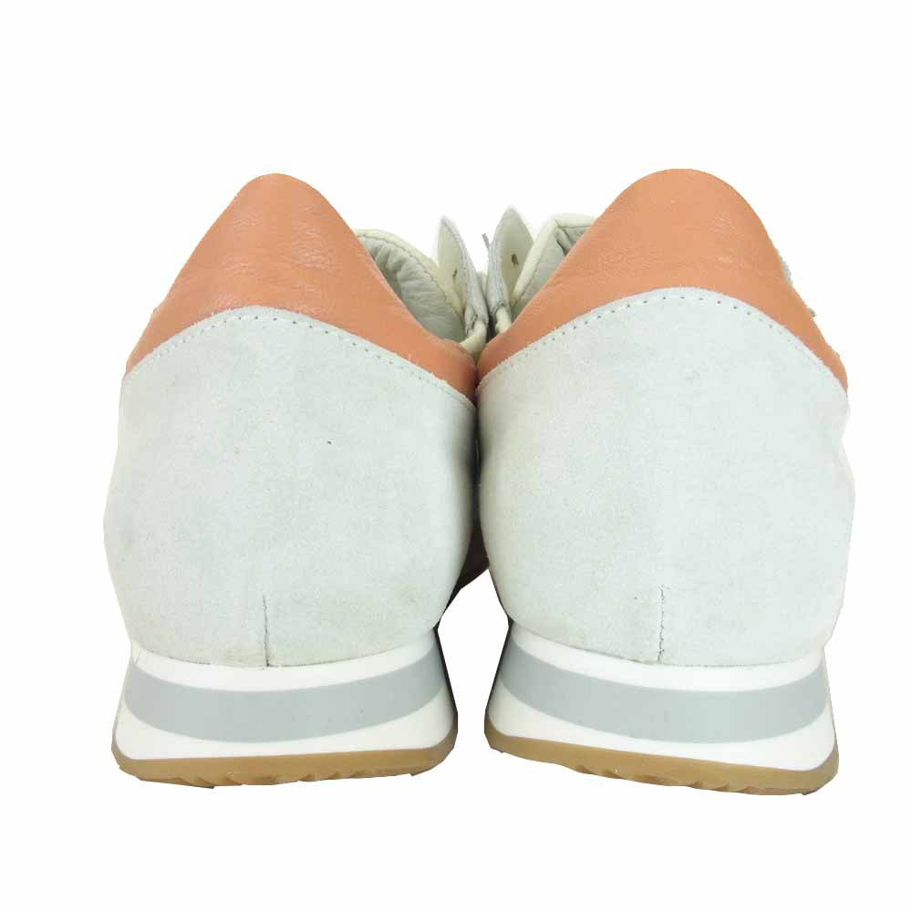 フィリップ モデル ローカット スエード スニーカー ホワイト系 44【美品】【中古】