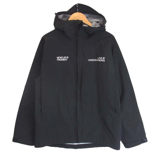 MONCLER モンクレール 20AW FRAGMENT Kool & the Gang Love & Understanding LEON フラグメント レオン ナイロン マウンテンパーカー ジャケット ブラック系 2【中古】