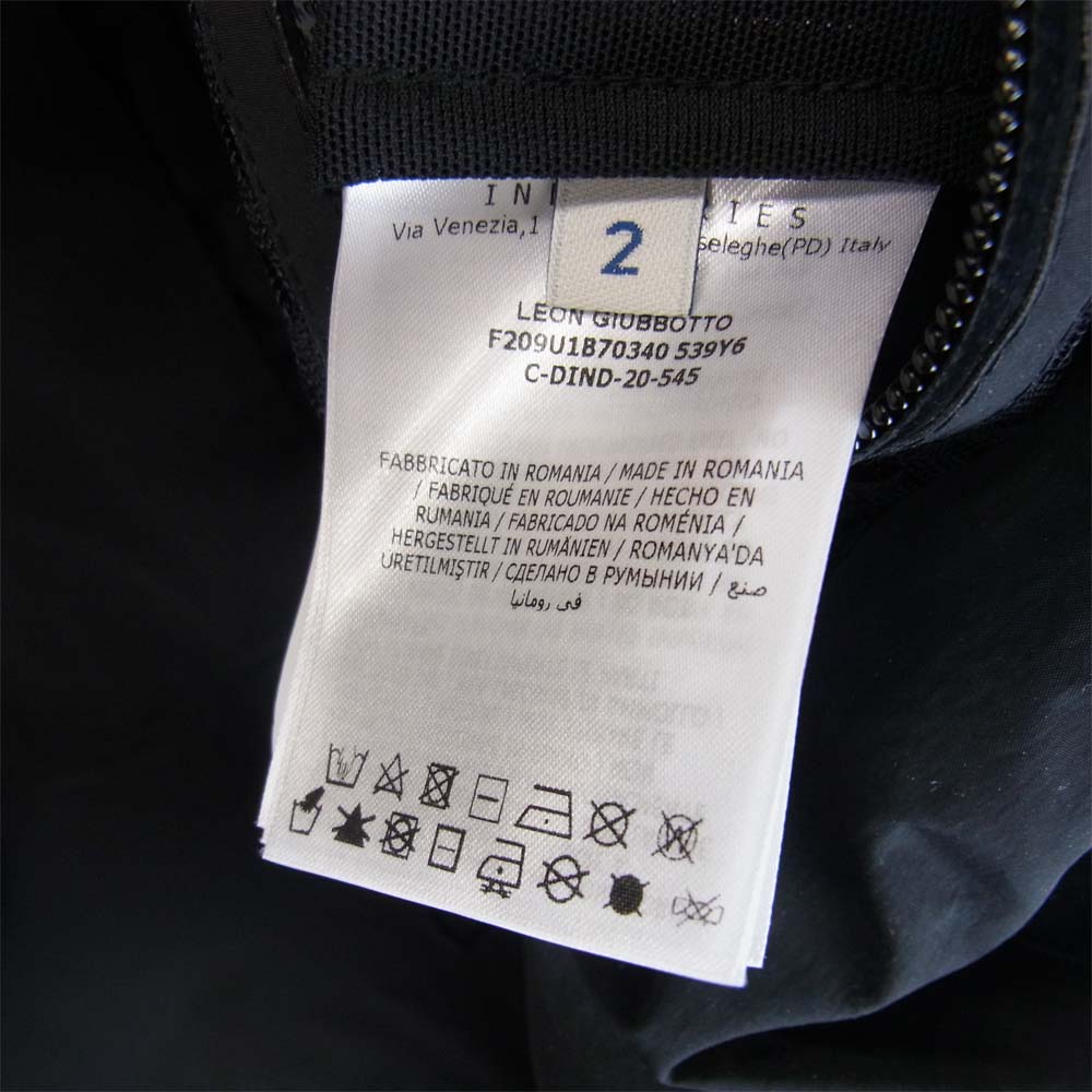 MONCLER モンクレール 20AW FRAGMENT Kool & the Gang Love & Understanding LEON フラグメント レオン ナイロン マウンテンパーカー ジャケット ブラック系 2【中古】