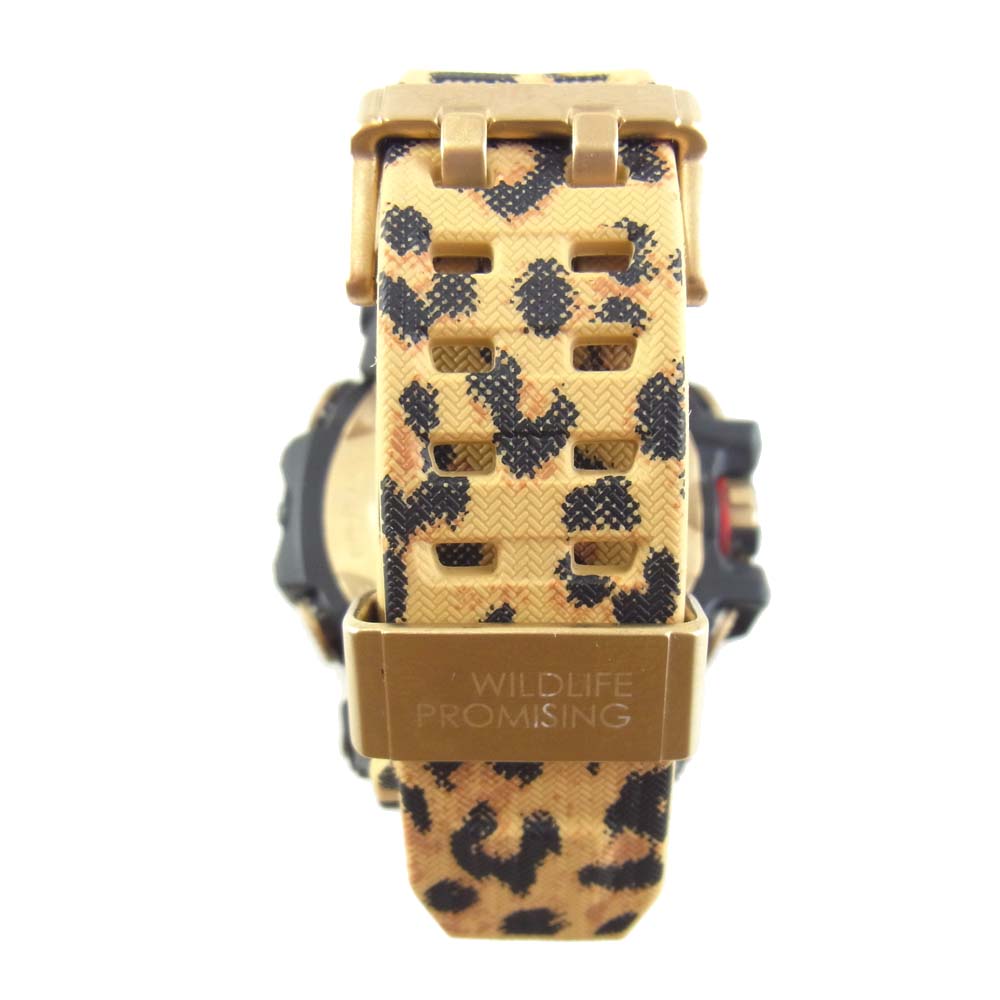 G-SHOCK ジーショック GWG-1000WLP マッドマスター WILDLIFE PROMISING ソーラー電波 リストウォッチ 黒×ベージュ【極上美品】【中古】