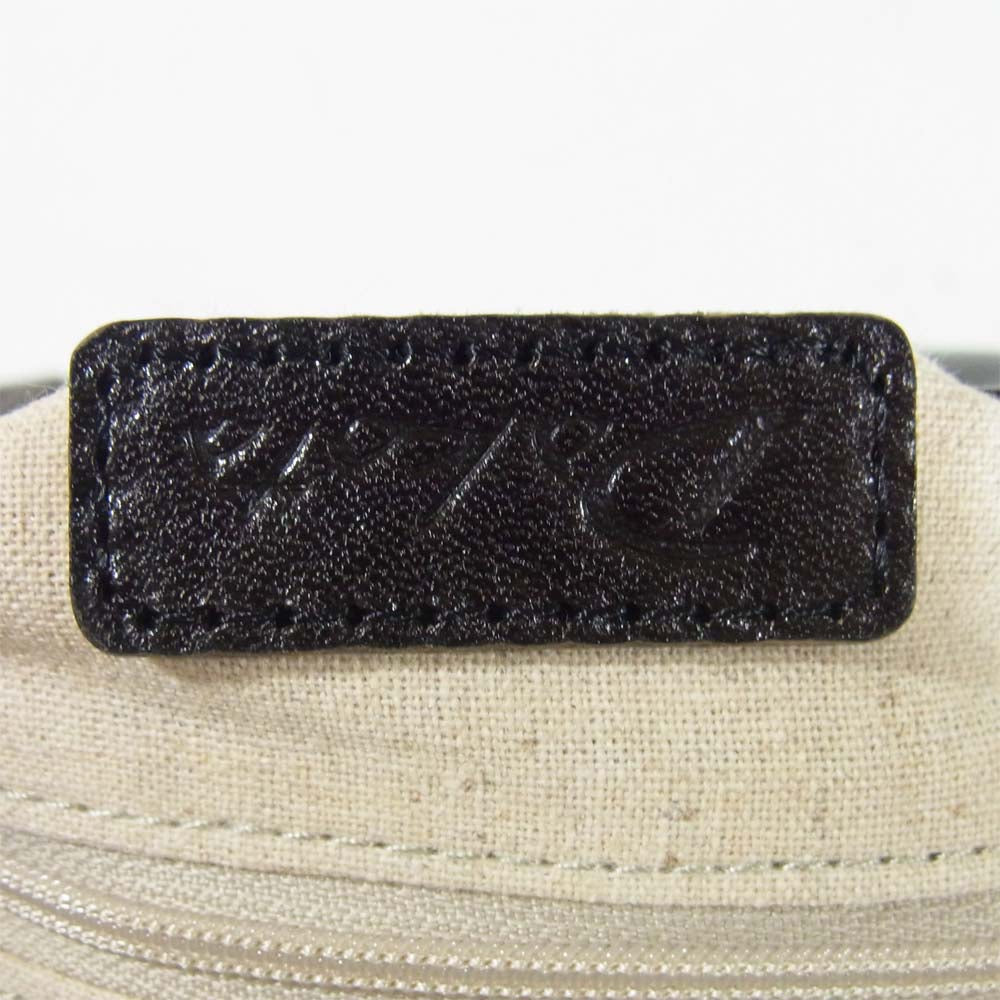 ダコタ 牛革 ショルダー バッグ ブラック系【新古品】【未使用】【中古】