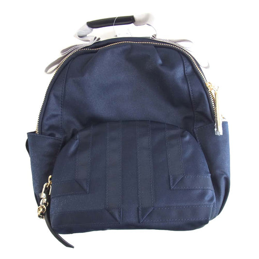 LANVIN en Bleu ランバンオンブルー 482921 エコール リュック  ネイビー系【新古品】【未使用】【中古】