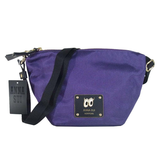 ANNA SUI アナスイ 314633-90 ピークアブー ショルダー バッグ パープル系【新古品】【未使用】【中古】