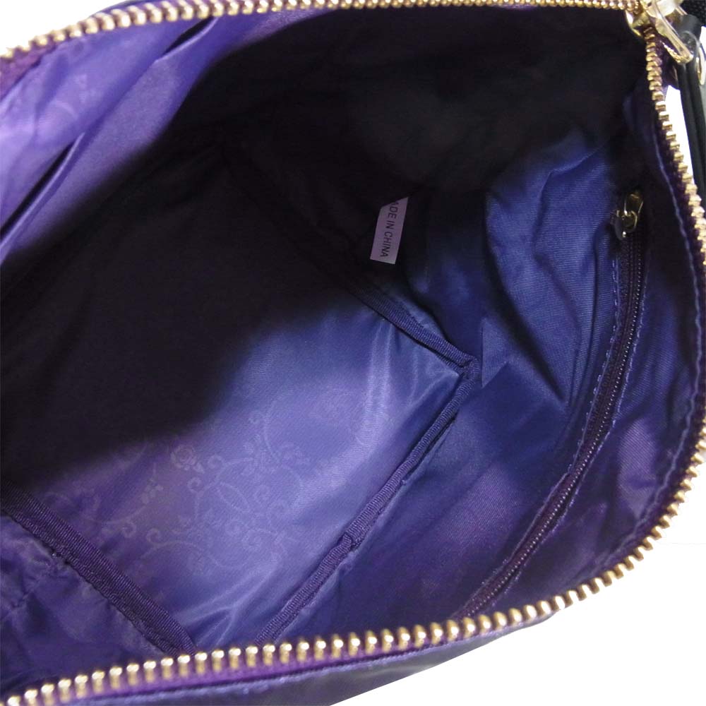 ANNA SUI アナスイ 314633-90 ピークアブー ショルダー バッグ パープル系【新古品】【未使用】【中古】