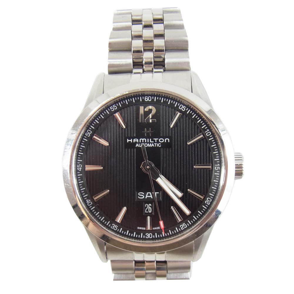 HAMILTON ハミルトン H435150 ブロードウェイ デイ デイト シルバー系【中古】