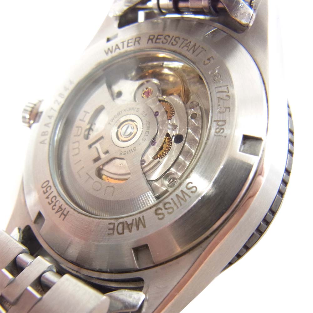HAMILTON ハミルトン H435150 ブロードウェイ デイ デイト シルバー系【中古】