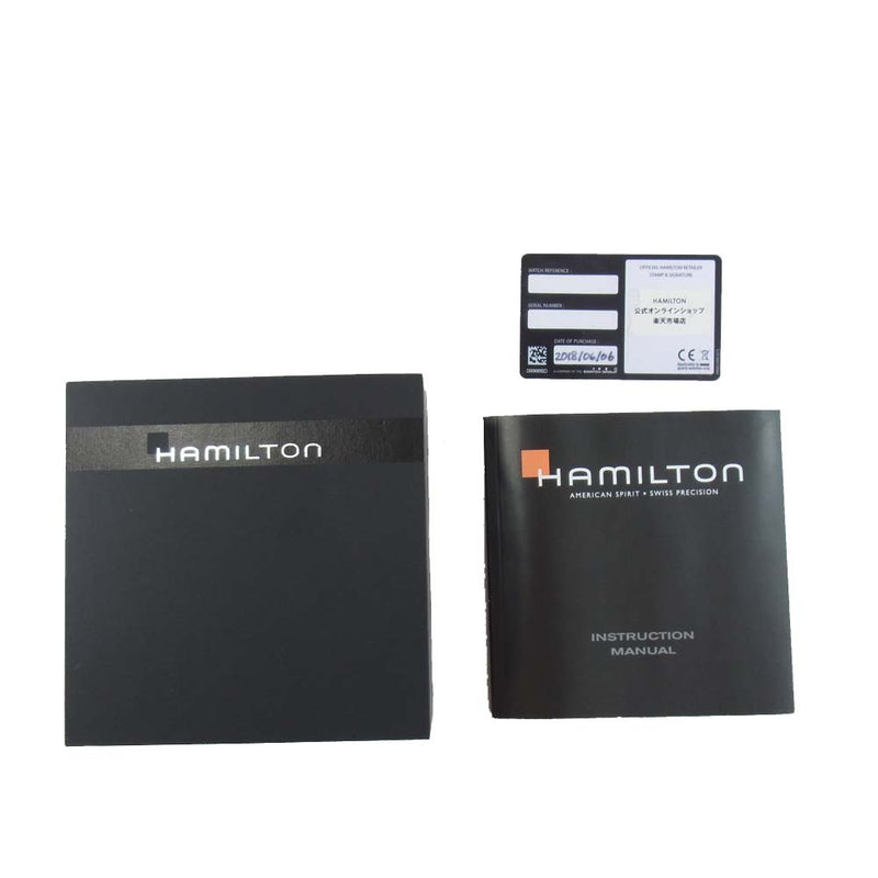 HAMILTON ハミルトン H435150 ブロードウェイ デイ デイト シルバー系【中古】