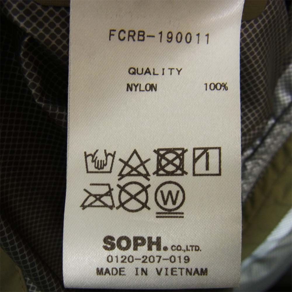 F.C.R.B. エフシーアールビー 19SS 190011 RAIN JACKET ナイロン レイン ジャケット カーキ系 M【中古】