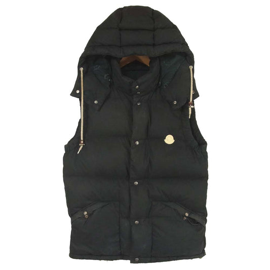 MONCLER モンクレール 102-09V-43327-50 V ビズビム VISVIM IDE GILET イデジレ ダウンベスト ブラック系 1【中古】