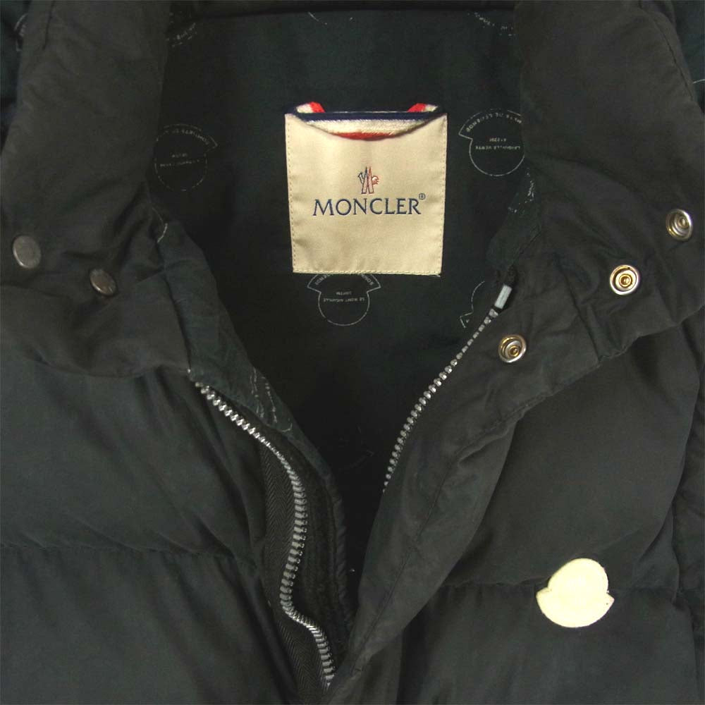 MONCLER モンクレール 102-09V-43327-50 V ビズビム VISVIM IDE GILET イデジレ ダウンベスト ブラック系 1【中古】