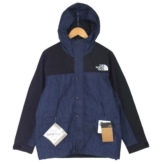 THE NORTH FACE ノースフェイス NP12032 MOUNTAIN LIGHT DENIM JACKET マウンテン デニム ライト ジップアップ ジャケット ネイビー系 M【新古品】【未使用】【中古】