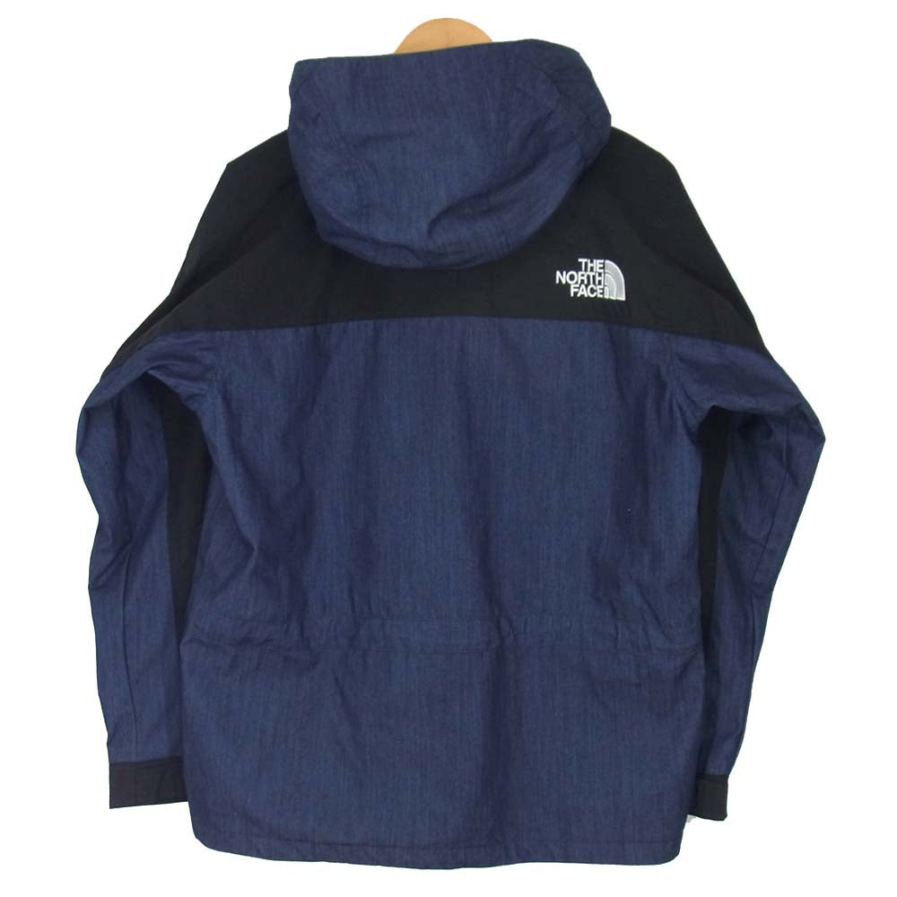THE NORTH FACE ノースフェイス NP12032 MOUNTAIN LIGHT DENIM JACKET マウンテン デニム ライト ジップアップ ジャケット ネイビー系 M【新古品】【未使用】【中古】