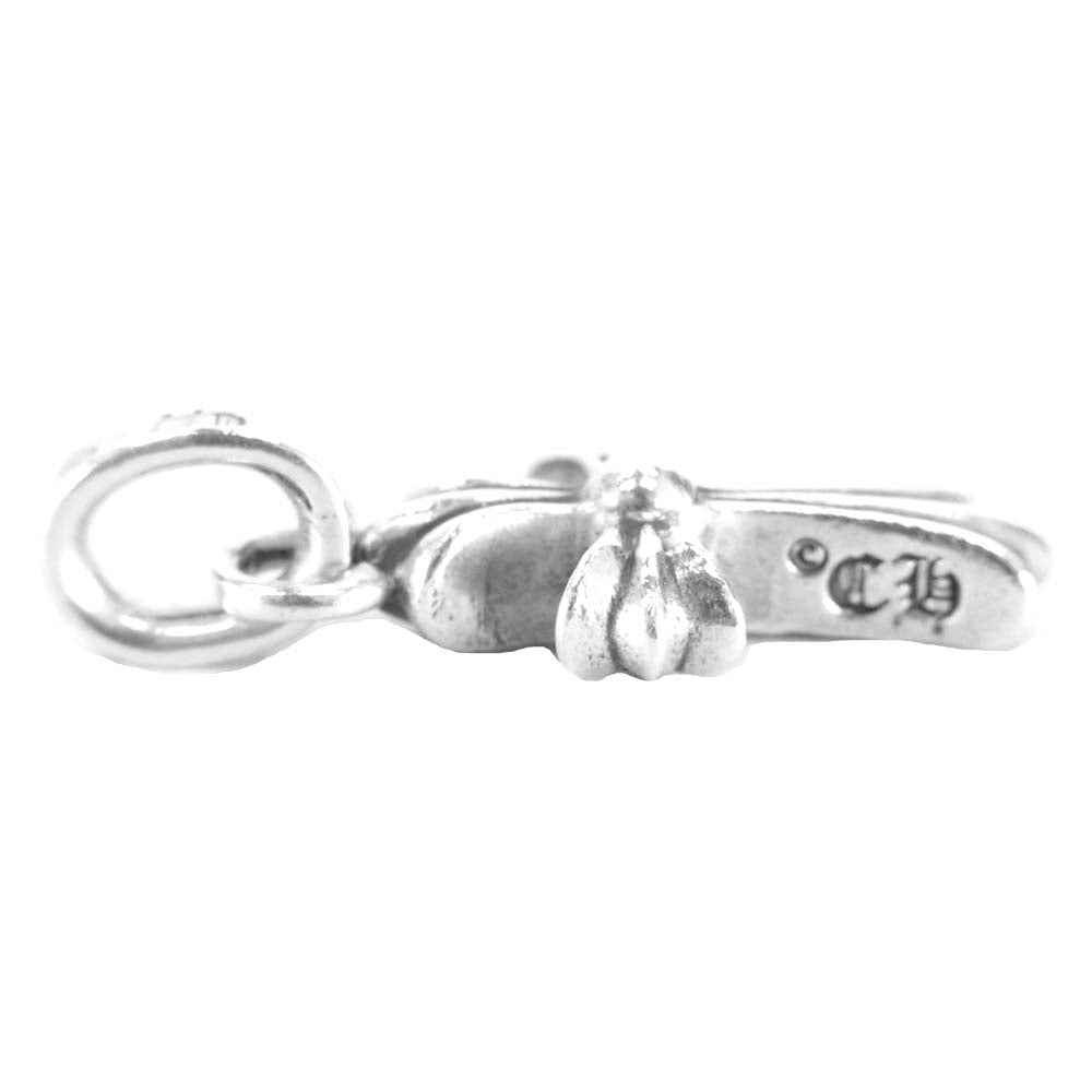 CHROME HEARTS クロムハーツ（原本無） ベイビーファット パヴェ ルビー ベビーファット クロス SV ペンダント トップ シルバー系【中古】