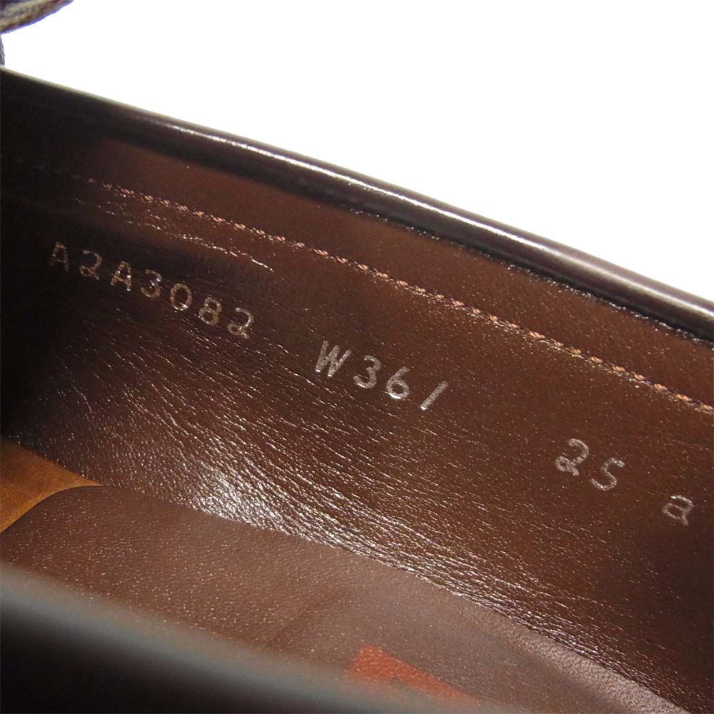REGAL リーガル A2A3082 VAN JAC コイン ローファー ブラウン系 25EEE【中古】