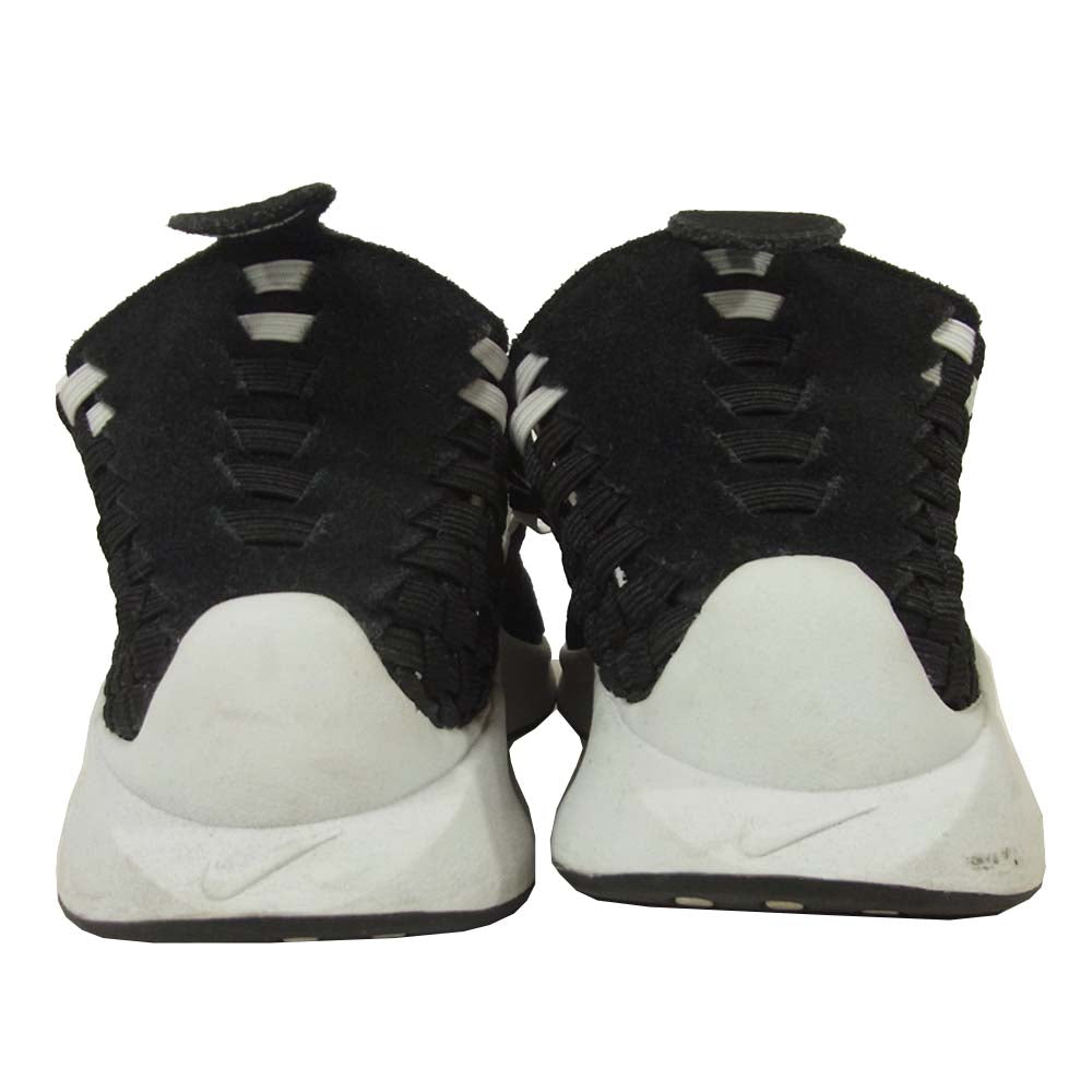 NIKE ナイキ 312422-002 AIR WOVEN エアウーヴン スニーカー ブラック系 ホワイト系 26cm【美品】【中古】