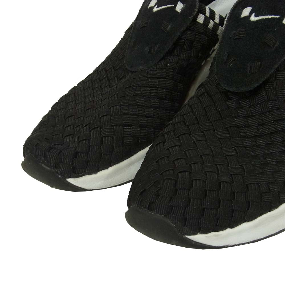 NIKE ナイキ 312422-002 AIR WOVEN エアウーヴン スニーカー ブラック系 ホワイト系 26cm【美品】【中古】