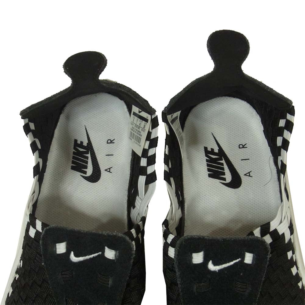 NIKE ナイキ 312422-002 AIR WOVEN エアウーヴン スニーカー ブラック系 ホワイト系 26cm【美品】【中古】