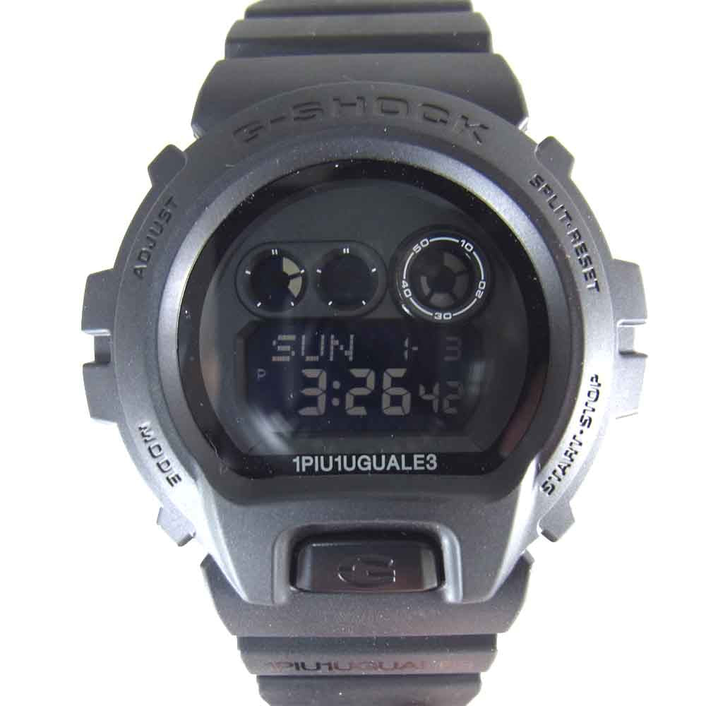G-SHOCK ジーショック × ウノピゥウノウグァーレトレ 1PIU1UGUALE3 GD-X6900 MRG291 ブラック系【極上美品】【中古】