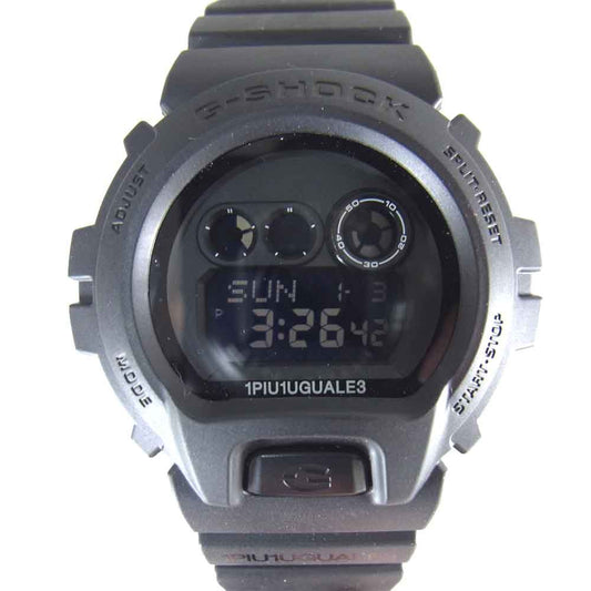 G-SHOCK ジーショック × ウノピゥウノウグァーレトレ 1PIU1UGUALE3 GD-X6900 MRG291 ブラック系【極上美品】【中古】