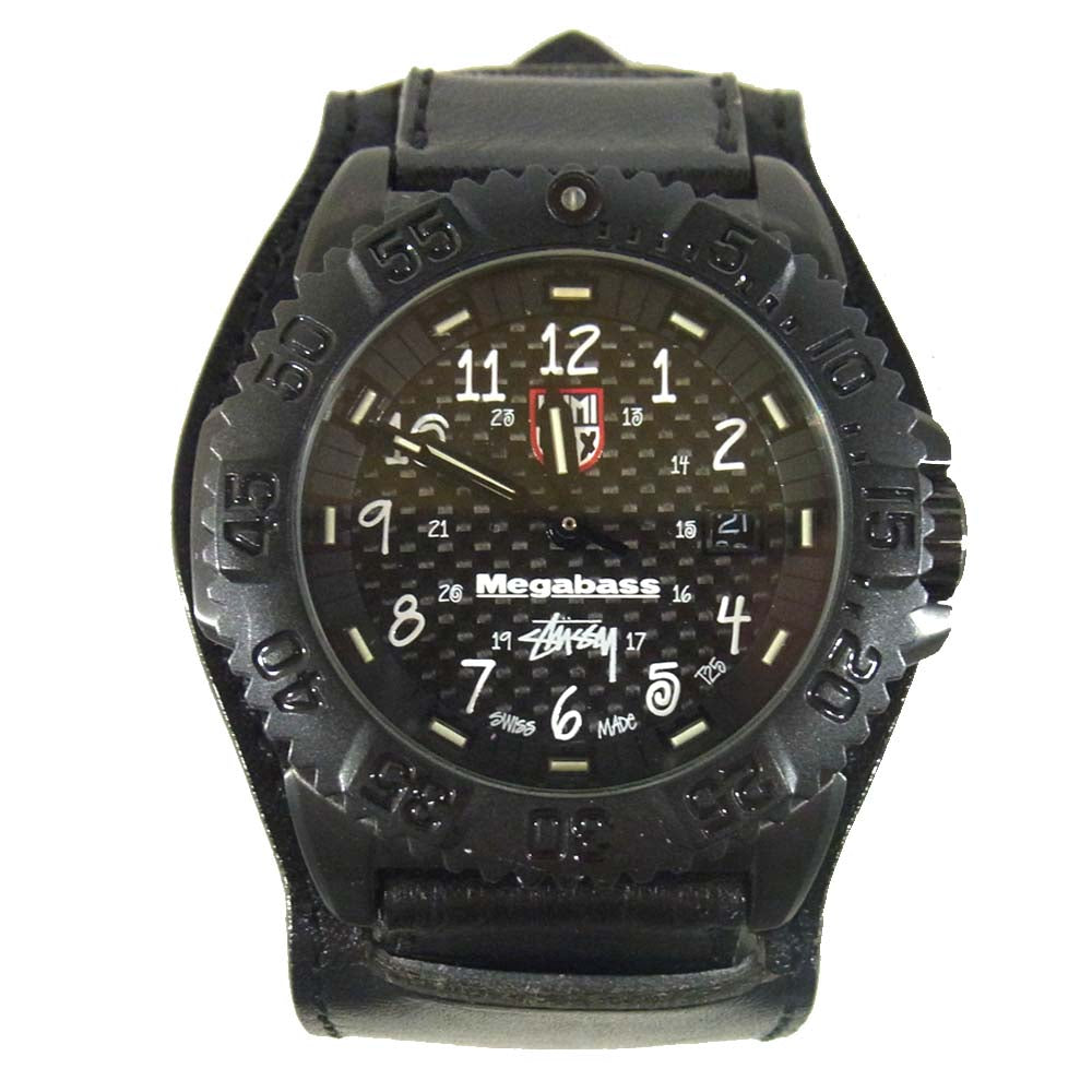 LUMINOX ルミノックス × ステューシー STUSSY 3150 / Stussy & Megabass Limited Edition ブラック系【中古】