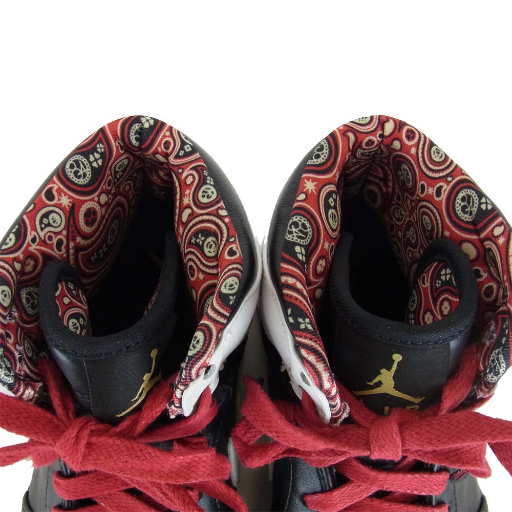 NIKE ナイキ 539542 035 AIR JORDAN 1 RETRO HIGH RTTG エアジョーダン1 レトロハイ ロード トゥ ザ ゴールド ラスベガス 黒系×白系 27cm【極上美品】【中古】