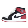 NIKE ナイキ 555088 184 555088 184 AIR JORDAN 1 RETRO HIGH OG エアジョーダン1 レトロ ハイ オリジナル つま黒 BLACK TOE 白系×黒系×赤系 26.5cm【極上美品】【中古】