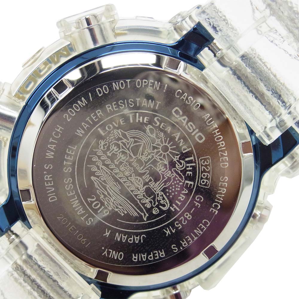 G-SHOCK ジーショック FROGMAN GF-8251-7JR イルクジ イルカクジラ フロッグマン 2019 25周年記念モデル クリア系【極上美品】【中古】