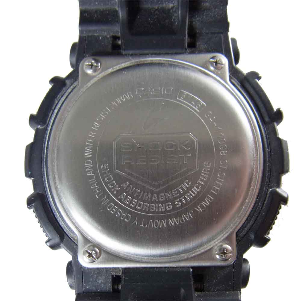 G-SHOCK ジーショック GA-110GB Black×Gold Series クオーツ 腕時計 ブラック系【中古】
