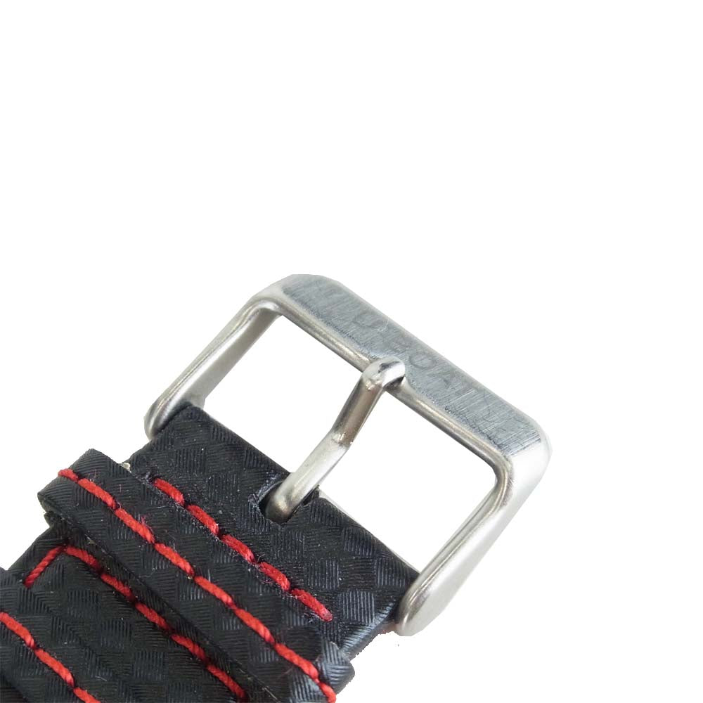 ユーボート U-6497 フライトデック 裏スケ 手巻き 腕時計 シルバー系 ブラック系【中古】