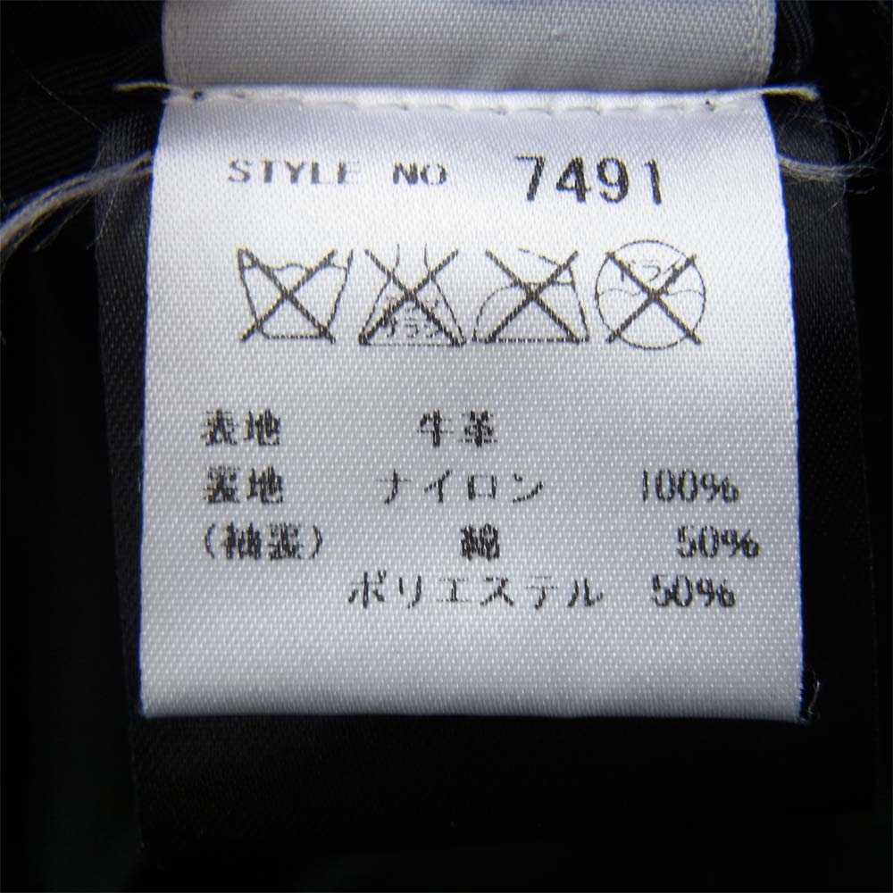 schott ショット 513UST ONETONE ONE STAR ワントーン ワンスター ブラック系 34【中古】