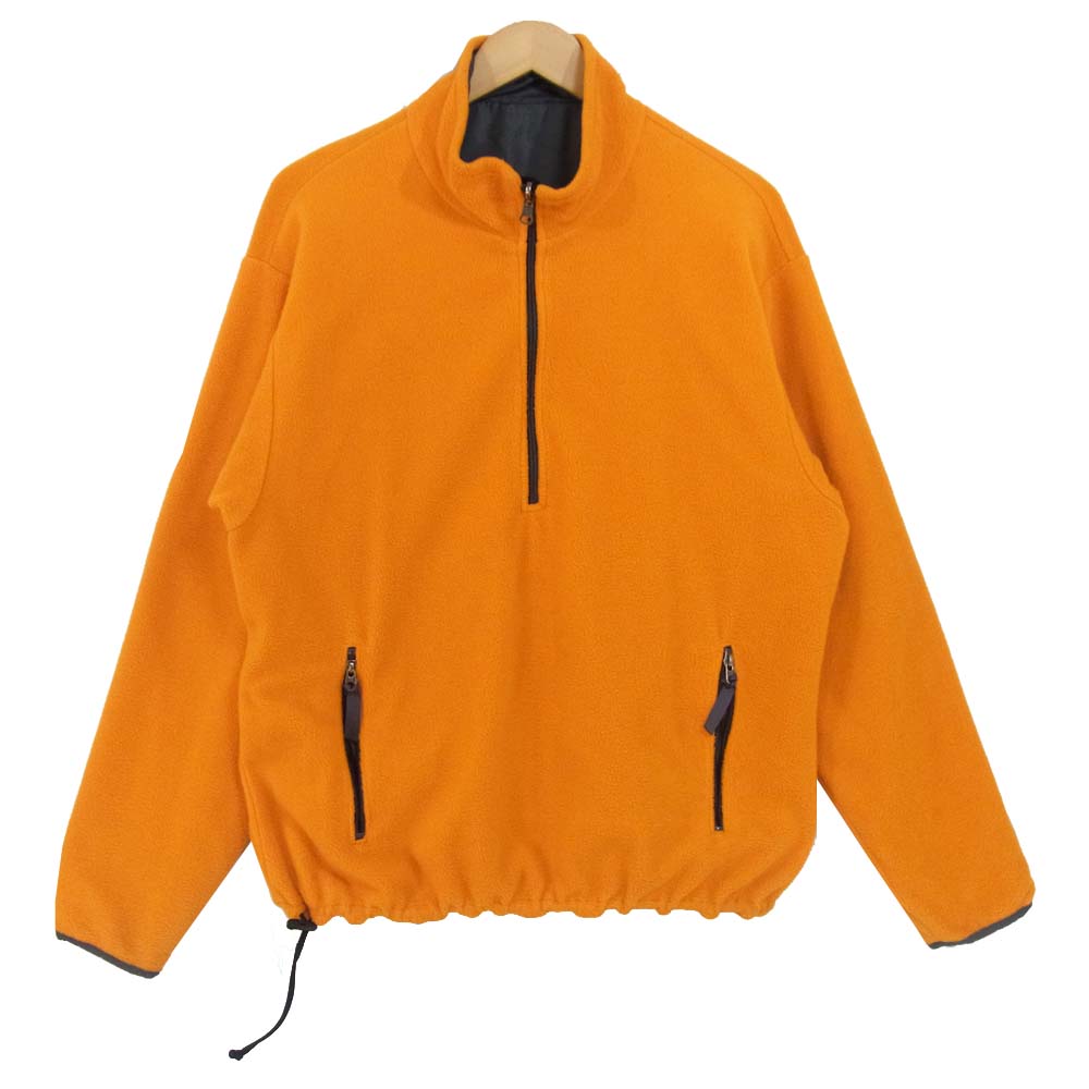 patagonia パタゴニア 30272 グリセード ハーフジップ リバーシブル ジャケット チャコール×オレンジ系 L【中古】
