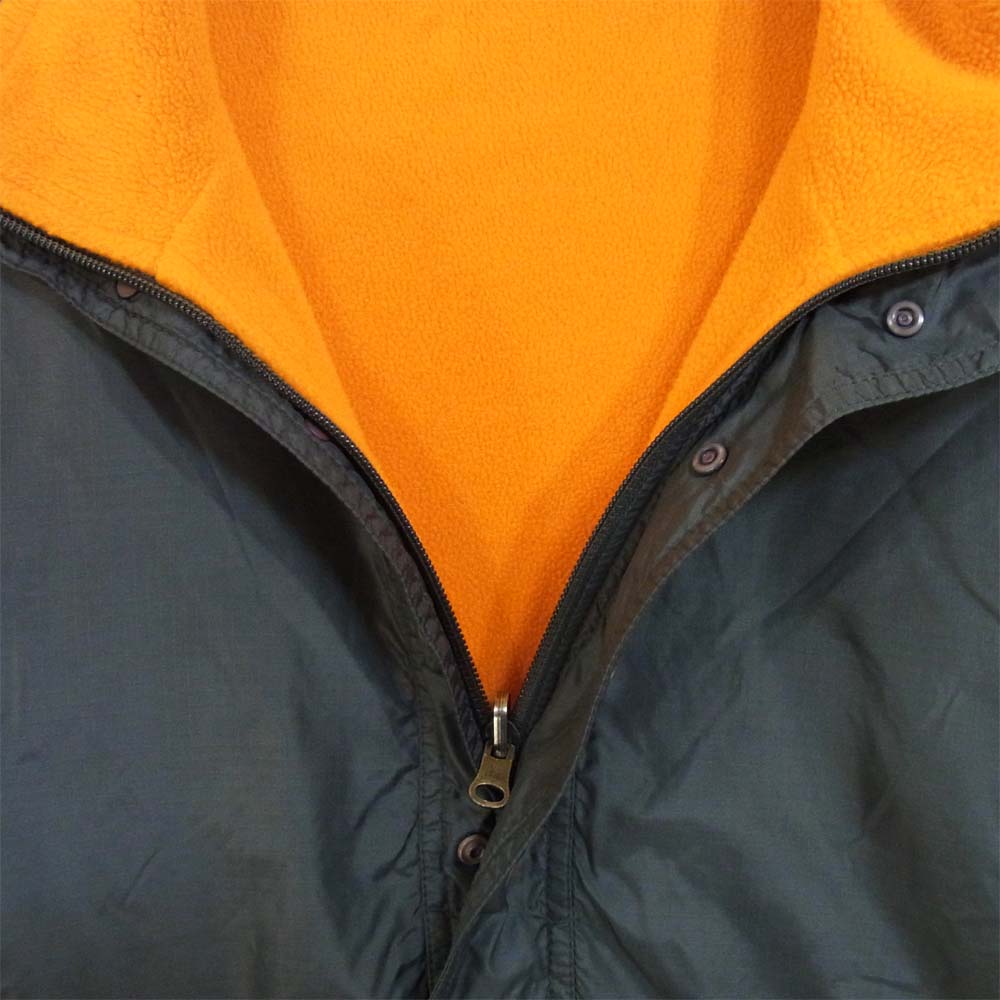 patagonia パタゴニア 30272 グリセード ハーフジップ リバーシブル ジャケット チャコール×オレンジ系 L【中古】